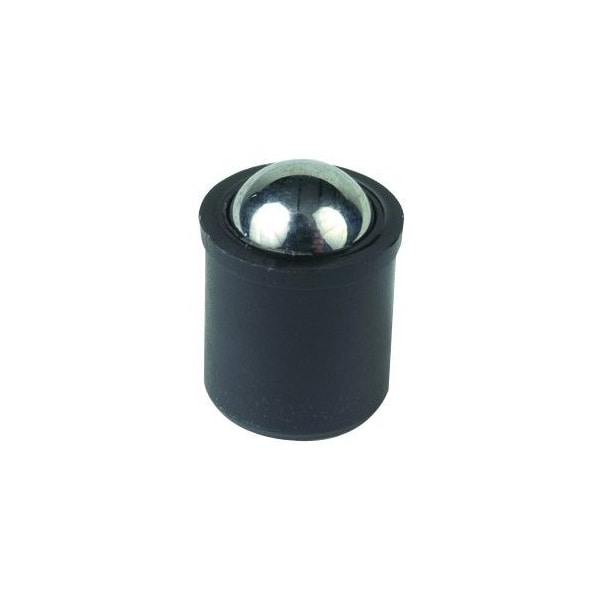 Plgr, No Flg, Plstc, Plstc Ball, 12mm, PK5